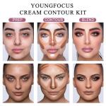 Youngfocus Vegan Cream Contour 8 Color Kit