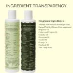Ingreendients Vegan Shampoo and Conditioner Set