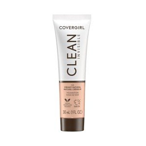 COVERGIRL Vegan Clean Invisible Foundation - Lightweight Formula