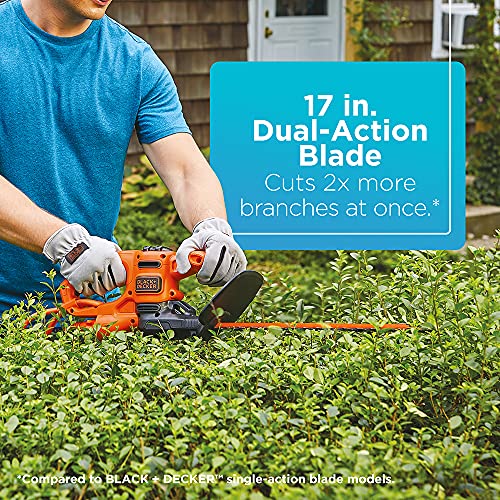 BLACK+DECKER 17-Inch Electric Hedge Trimmer
