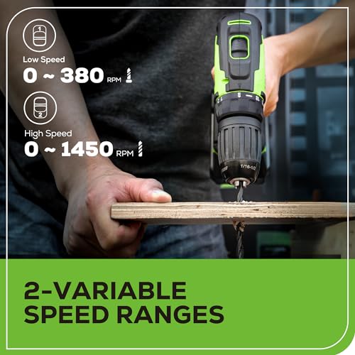 Greenworks 24V Brushless Cordless Drill Kit