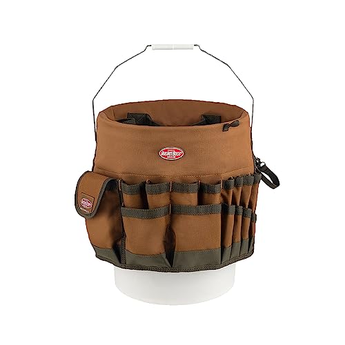 Bucket Boss Bucketeer Tool Organizer - Brown