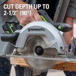 Greenworks 24V Brushless 7-1/4" Circular Saw Bundle
