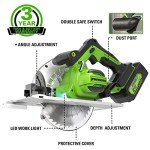 Greenworks 24V Brushless 7-1/4" Circular Saw Bundle