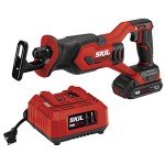 SKIL 20V Compact Reciprocating Saw with Battery