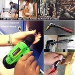 Flexible Drill Bit Extension with Universal Socket Adapters