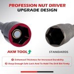 35-Piece Magnetic Nut Driver Set for Impact Drills