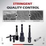 35-Piece Magnetic Nut Driver Set for Impact Drills