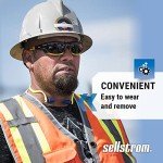 Sellstrom Hi-Vis Reusable Banded Earplugs - 25dB