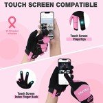 WORKPRO Pink Touch Screen Safety Work Gloves