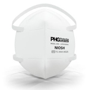 N95 Respirators - NIOSH Certified, 20 Pack