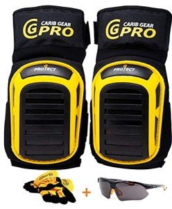 Heavy-Duty Knee Pads with Gel Cushion Support