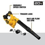 DEWALT 20V MAX Blower with Variable Speed Control