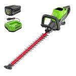 Greenworks 80V 26" Brushless Hedge Trimmer Set