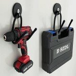 2 Pack Magnetic Power Drill Tool Organizers