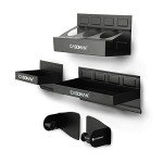 CASOMAN Magnetic Toolbox Shelf and Accessory Set