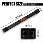 12" Magnetic Tool Holder Strip for Garage Organization