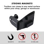 CASOMAN Magnetic Toolbox Shelf and Accessory Set