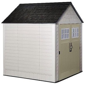 Durable 7x7 Weatherproof Outdoor Storage Shed