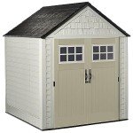 Durable 7x7 Weatherproof Outdoor Storage Shed