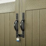 Durable 7x7 Weatherproof Outdoor Storage Shed