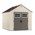 Suncast 8x10 Heavy-Duty Resin Storage Shed