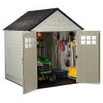 Durable 7x7 Weatherproof Outdoor Storage Shed