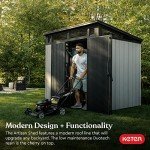 Keter Artisan 7x7 Outdoor Storage Shed – Gray