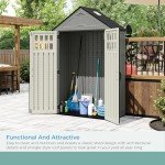 Suncast 6' x 3' Heavy-Duty Outdoor Storage Shed