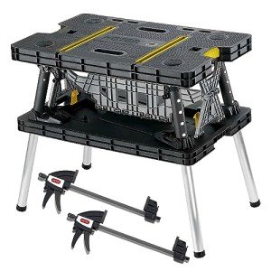 Keter Heavy-Duty Portable Folding Workbench