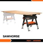Pony 2-in-1 Folding Work Table and Sawhorse