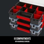 CRAFTSMAN 3-Pack Small Parts Organizer with Latch