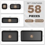 A-LUGEI 58-Piece Tool Box Organizer Set