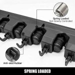 IMILLET Wall Mounted Mop and Broom Organizer