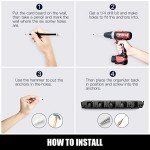 IMILLET Wall Mounted Mop and Broom Organizer