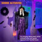 47" Animated Witch Decor with Sound and Lights