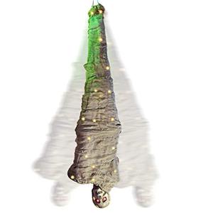 65" Animated Cocoon Corpse Halloween Prop with Lights