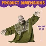 Animated Zombie Groundbreaker with Light Up Eyes