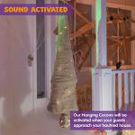 65" Animated Cocoon Corpse Halloween Prop with Lights