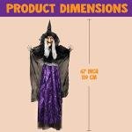 47" Animated Witch Decor with Sound and Lights