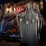71-Inch Scary Animatronic Halloween Decoration with Sounds