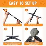 Life-Size Grim Reaper Animatronic Halloween Decor