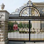 Funny Retro Halloween No Trespassing Metal Sign