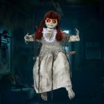 Creepy Swinging Girl Halloween Animatronics Decoration