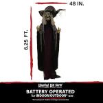 Life-Size Scary Talking Poseable Witch Animatronic