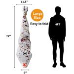 Creepy Hanging Corpse Decoration with LED Skull Eyes