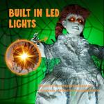 Creepy Swinging Girl Halloween Animatronics Decoration