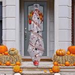 Creepy Hanging Corpse Decoration with LED Skull Eyes