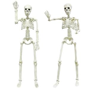 2-Pack 36" Realistic Skeleton Halloween Decorations