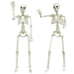 2-Pack 36" Realistic Skeleton Halloween Decorations